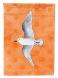 Sea Gull Orange Polkadot Garden Flag Mailbox Decorative Yard Banner Outside Patio Artwork for Flower Beds, Garden Size, Multicolor