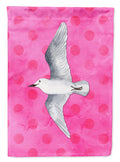 Sea Gull Pink Polkadot Garden Flag Mailbox Decorative Yard Banner Outside Patio Artwork for Flower Beds, Garden Size, Multicolor
