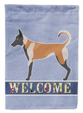 Belgian Malinois Welcome Garden Flag Mailbox Decorative Yard Banner Outside Patio Artwork for Flower Beds, Garden Size, Multicolor
