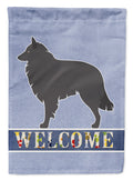 Groenendael Belgian Shepherd Garden Flag Mailbox Decorative Yard Banner Outside Patio Artwork for Flower Beds, Garden Size, Multicolor