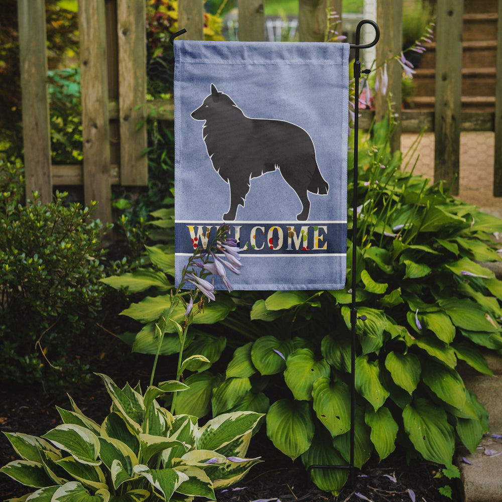 Groenendael Belgian Shepherd Garden Flag Mailbox Decorative Yard Banner Outside Patio Artwork for Flower Beds, Garden Size, Multicolor