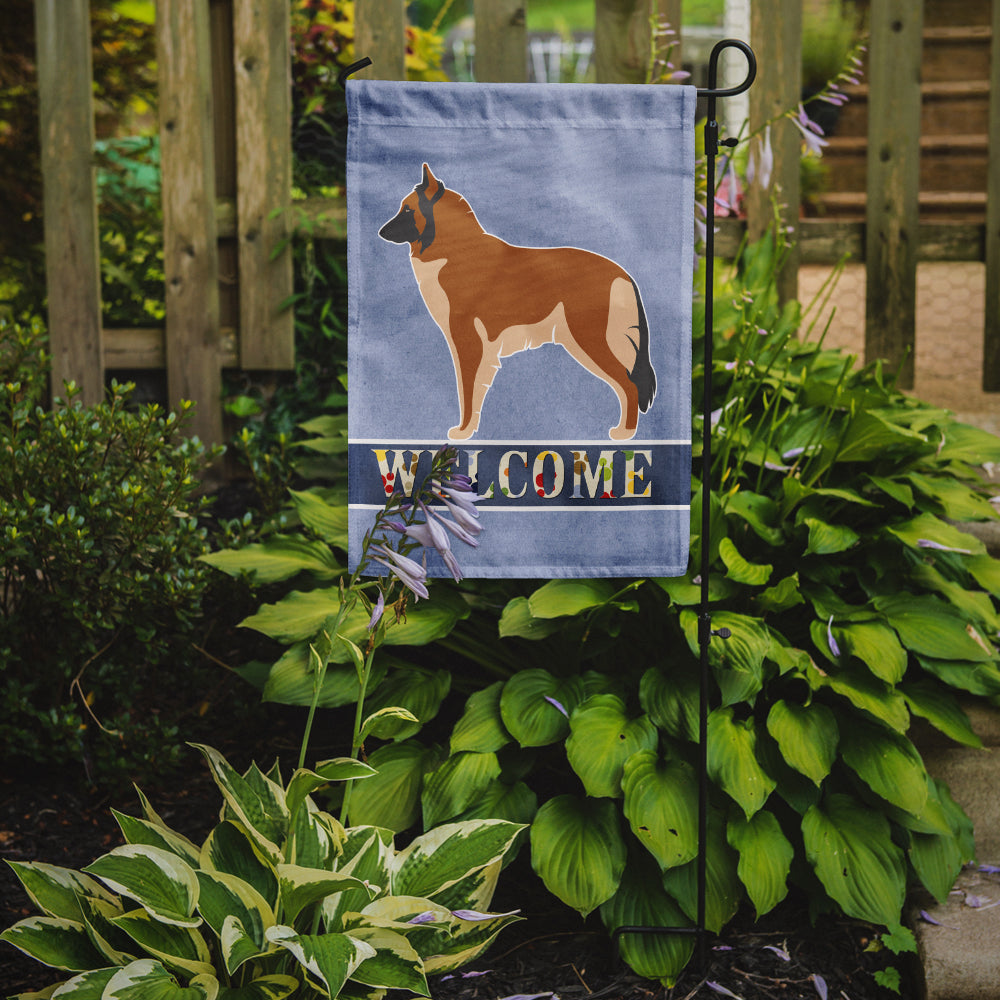 Belgian Tervuren Welcome Garden Flag Mailbox Decorative Yard Banner Outside Patio Artwork for Flower Beds, Garden Size, Multicolor