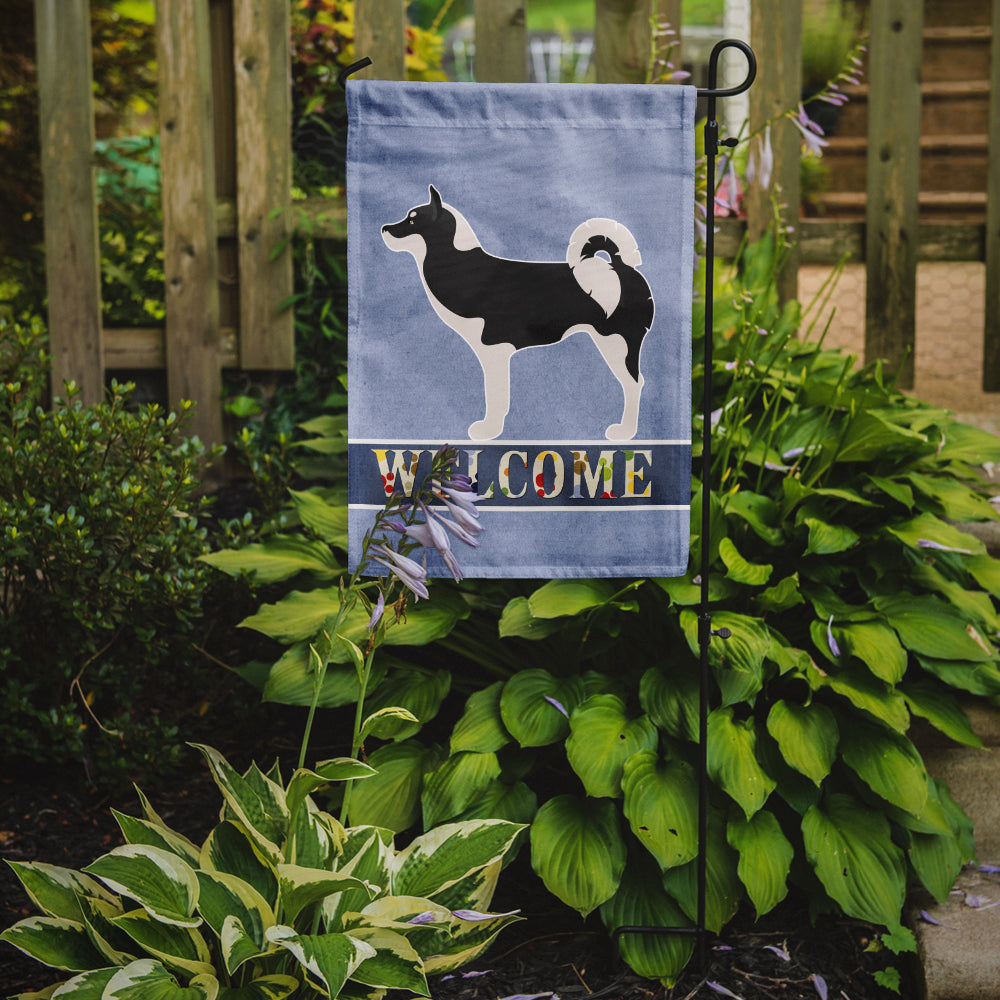 Greenland Dog Welcome Garden Flag Mailbox Decorative Yard Banner Outside Patio Artwork for Flower Beds, Garden Size, Multicolor