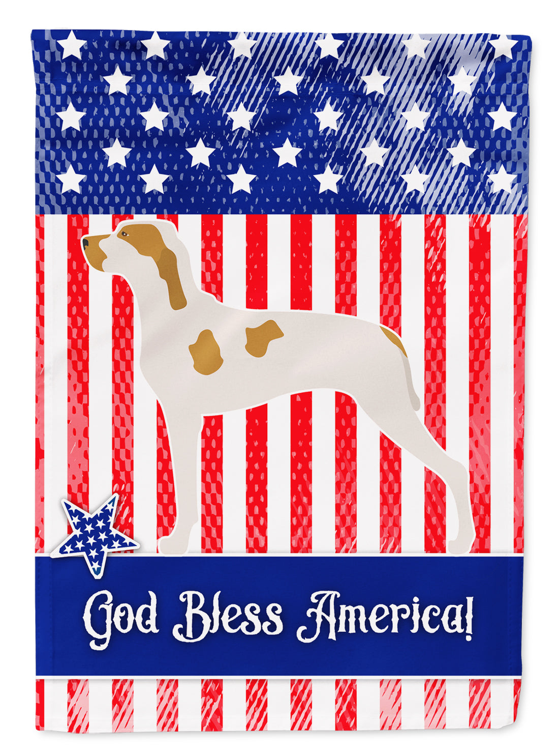 Ariege Pointer American Garden Flag Mailbox Decorative Yard Banner Outside Patio Artwork for Flower Beds, Garden Size, Multicolor