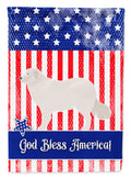 Kuvasz American Garden Flag Mailbox Decorative Yard Banner Outside Patio Artwork for Flower Beds, Garden Size, Multicolor