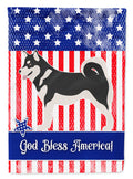 Alaskan Malamute American Garden Flag Mailbox Decorative Yard Banner Outside Patio Artwork for Flower Beds, Garden Size, Multicolor