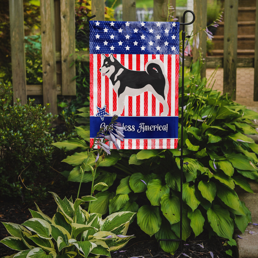 Alaskan Malamute American Garden Flag Mailbox Decorative Yard Banner Outside Patio Artwork for Flower Beds, Garden Size, Multicolor