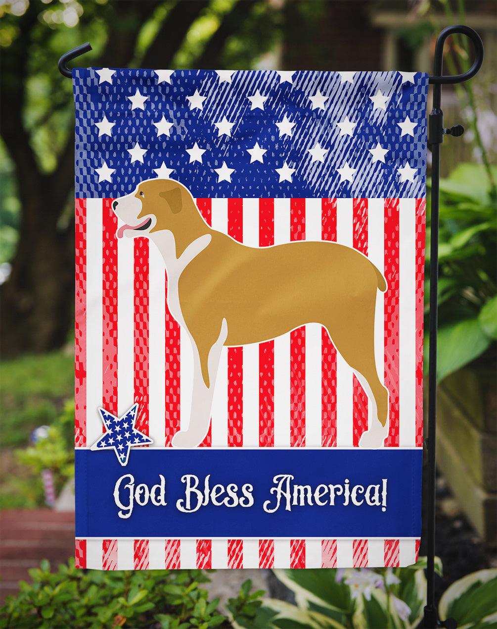 Belgium Mastiff American Garden Flag Mailbox Decorative Yard Banner Outside Patio Artwork for Flower Beds, Garden Size, Multicolor