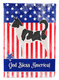 Canaan Dog American Garden Flag Mailbox Decorative Yard Banner Outside Patio Artwork for Flower Beds, Garden Size, Multicolor