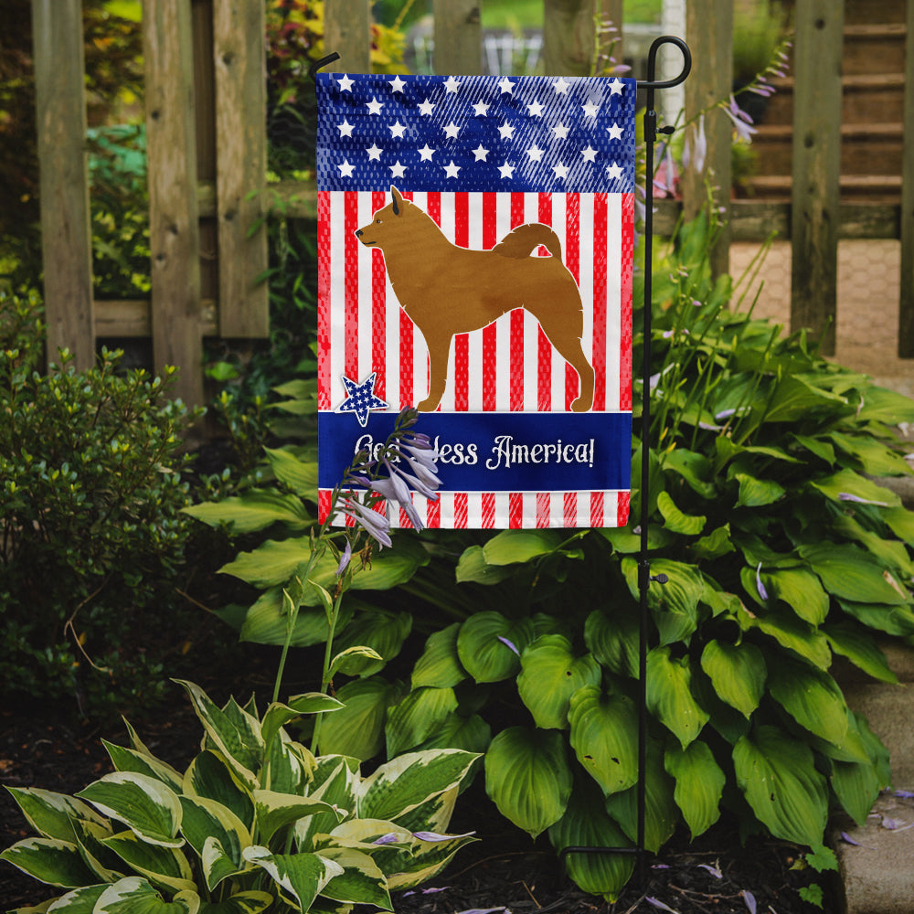 Finnish Spitz American Garden Flag Mailbox Decorative Yard Banner Outside Patio Artwork for Flower Beds, Garden Size, Multicolor