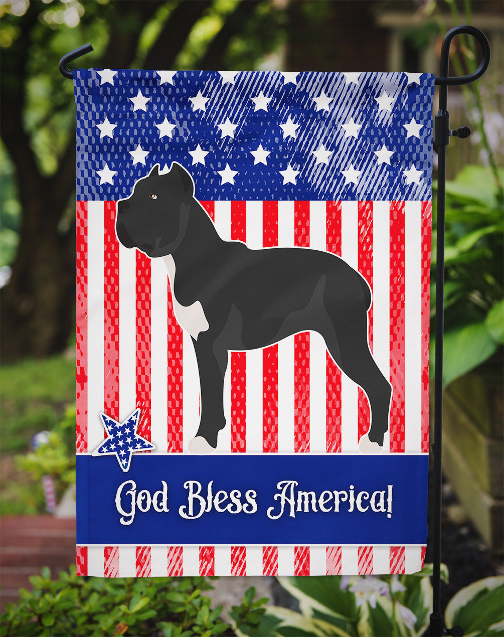 Cane Corso American Garden Flag Mailbox Decorative Yard Banner Outside Patio Artwork for Flower Beds, Garden Size, Multicolor