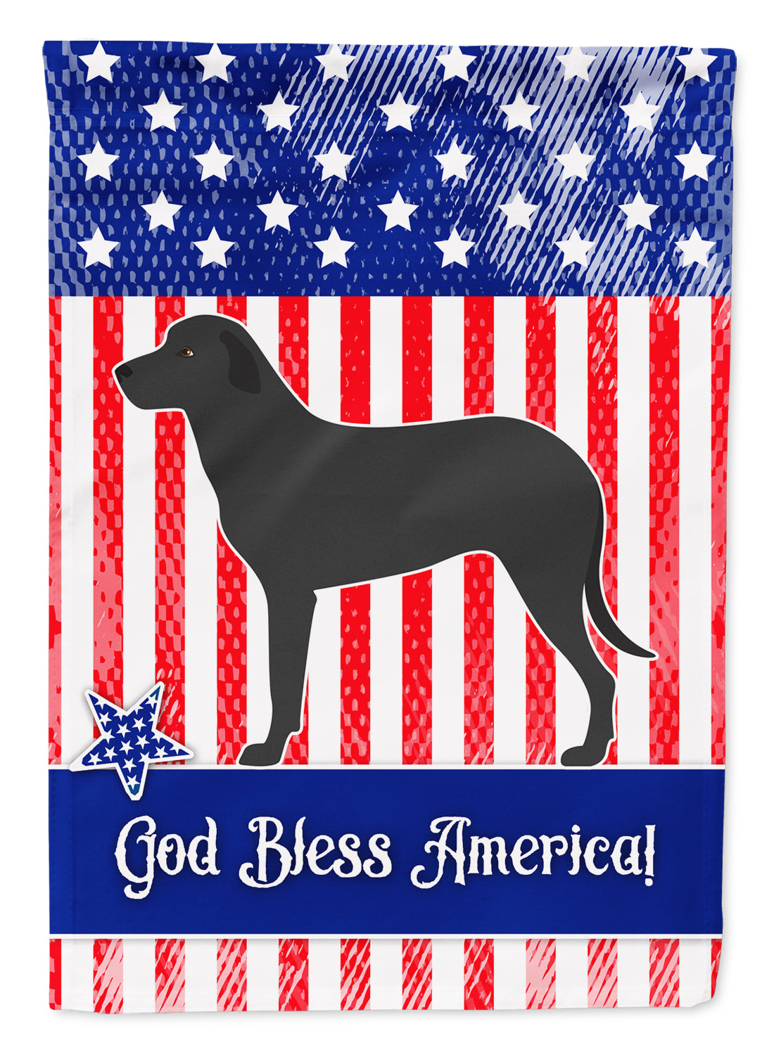 Majorca Shepherd Dog American Garden Flag Mailbox Decorative Yard Banner Outside Patio Artwork for Flower Beds, Garden Size, Multicolor