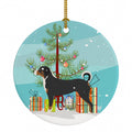 Appenzeller Sennenhund Christmas Ceramic Ornament Christmas Tree Hanging Decorations for Home Christmas Holiday, Party, Gift, 3 in, Multicolor