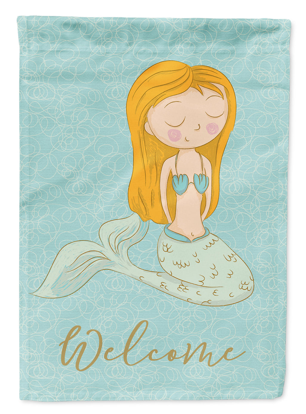 Mermaid Garden Flag Mailbox Decorative Yard Banner Outside Patio Artwork for Flower Beds, Garden Size, Multicolor