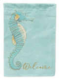 Seahorse Garden Flag Mailbox Decorative Yard Banner Outside Patio Artwork for Flower Beds, Garden Size, Multicolor