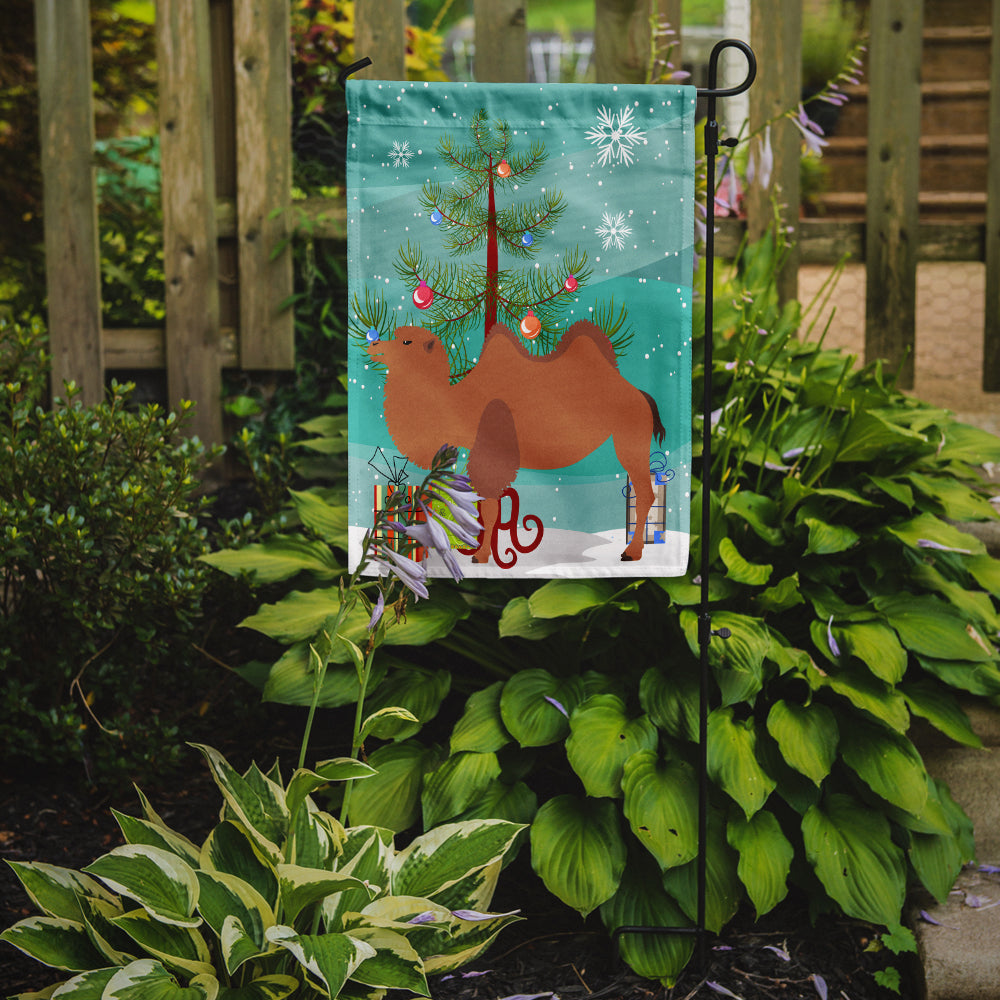 Bactrian Camel Christmas Garden Flag Mailbox Decorative Yard Banner Outside Patio Artwork for Flower Beds, Garden Size, Multicolor