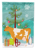 Guernsey Cow Christmas Garden Flag Mailbox Decorative Yard Banner Outside Patio Artwork for Flower Beds, Garden Size, Multicolor
