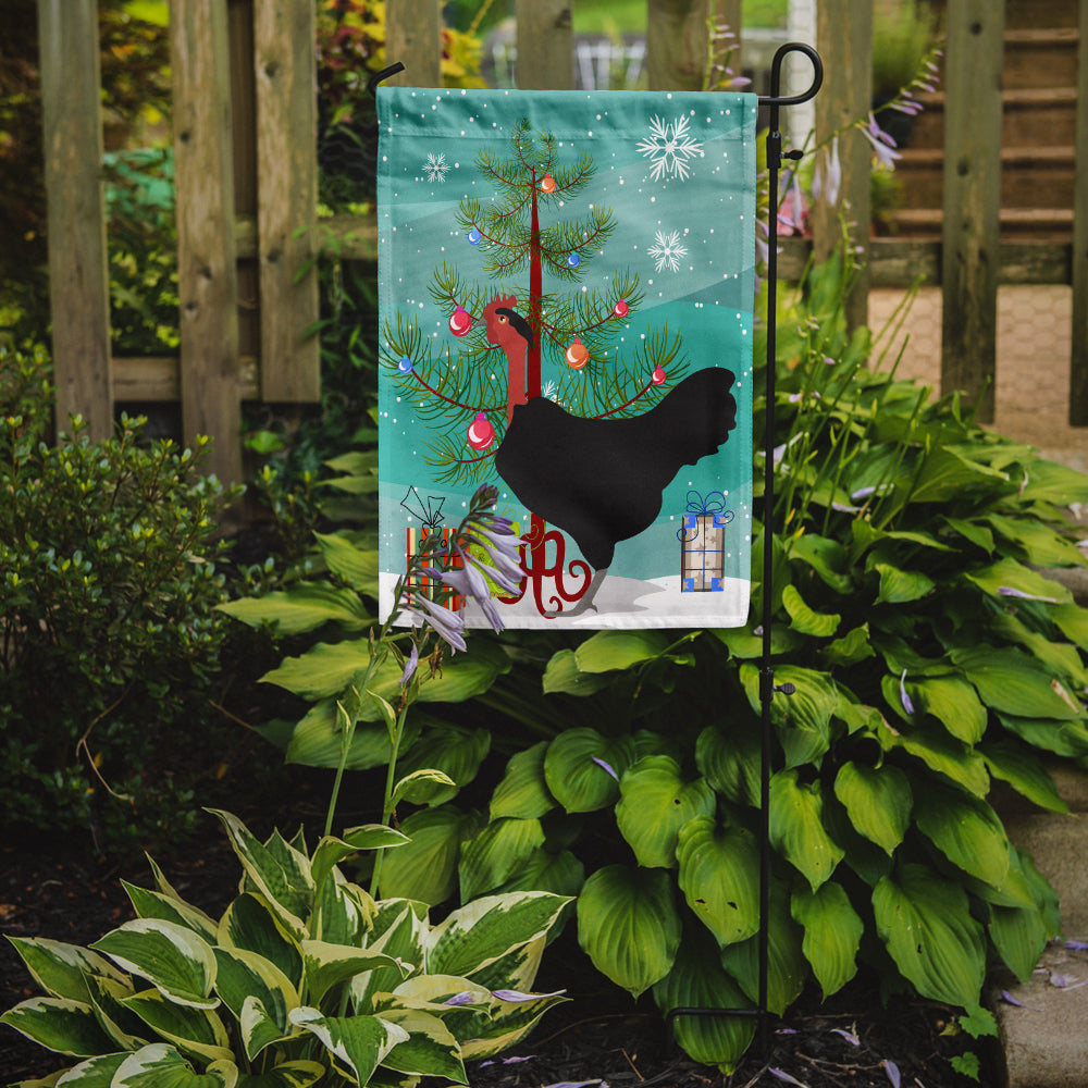 Naked Neck Chicken Christmas Garden Flag Mailbox Decorative Yard Banner Outside Patio Artwork for Flower Beds, Garden Size, Multicolor