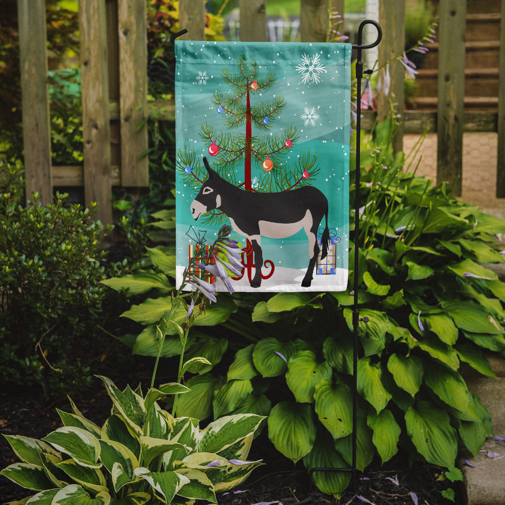 American Mammoth Jack Donkey Christmas Garden Flag Mailbox Decorative Yard Banner Outside Patio Artwork for Flower Beds, Garden Size, Multicolor