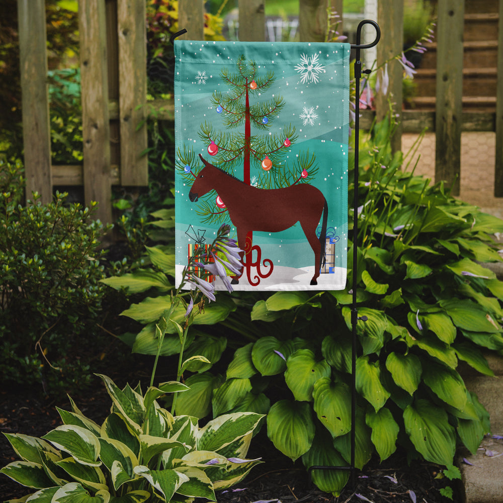 Hinny Horse Donkey Christmas Garden Flag Mailbox Decorative Yard Banner Outside Patio Artwork for Flower Beds, Garden Size, Multicolor