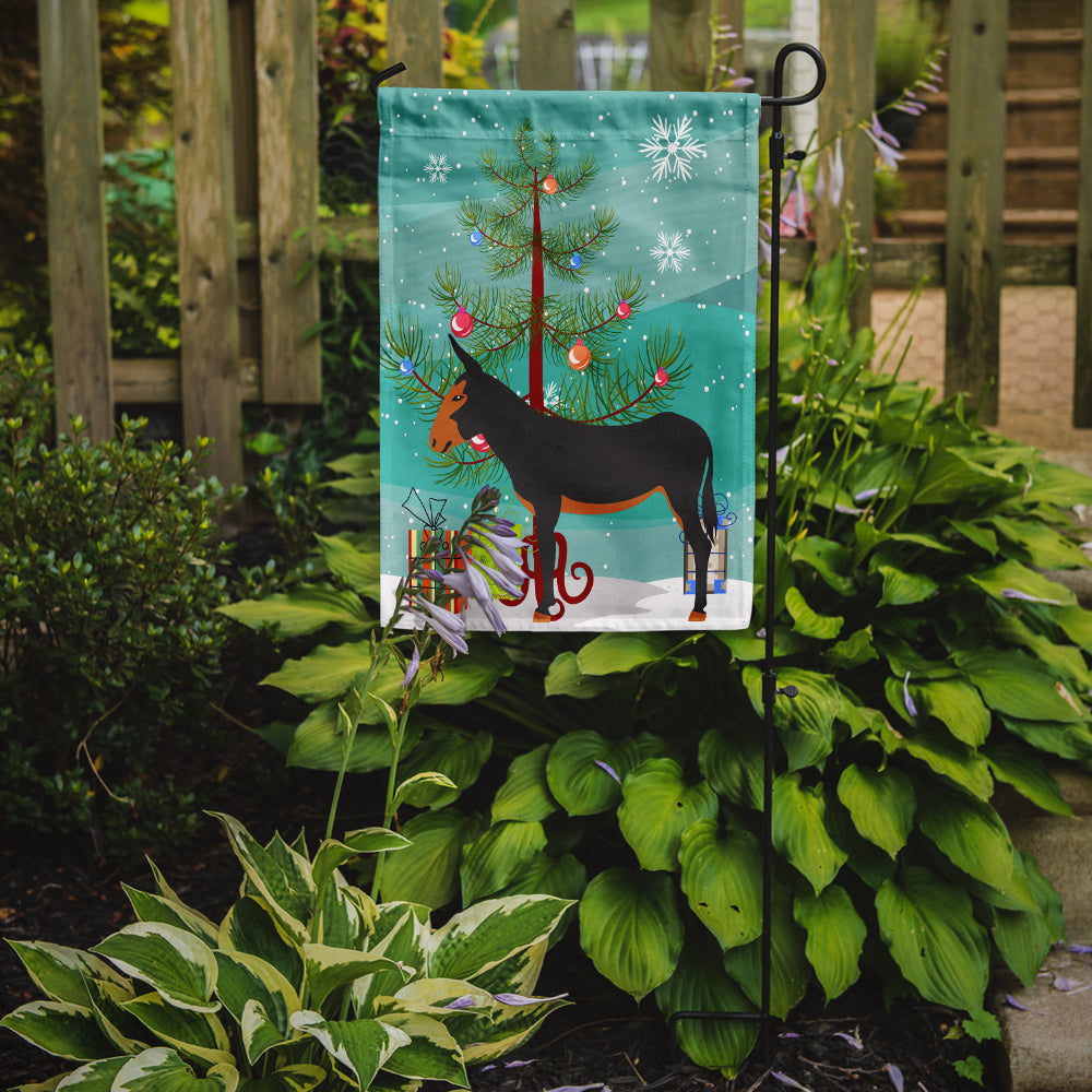 Catalan Donkey Christmas Garden Flag Mailbox Decorative Yard Banner Outside Patio Artwork for Flower Beds, Garden Size, Multicolor