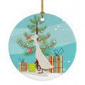 Bali Duck Christmas Ceramic Ornament Christmas Tree Hanging Decorations for Home Christmas Holiday, Party, Gift, 3 in, Multicolor