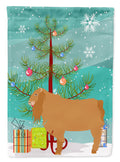 American Lamancha Goat Christmas Garden Flag Mailbox Decorative Yard Banner Outside Patio Artwork for Flower Beds, Garden Size, Multicolor