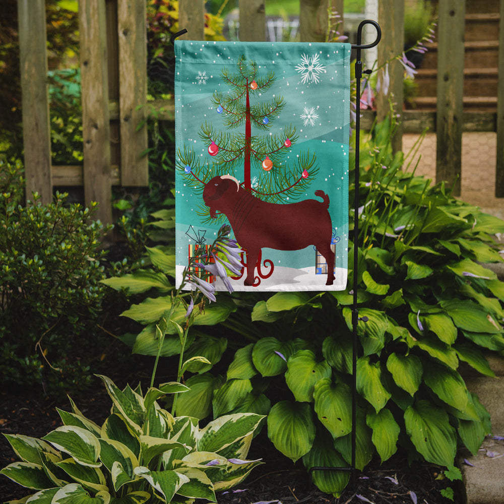 Kalahari Red Goat Christmas Garden Flag Mailbox Decorative Yard Banner Outside Patio Artwork for Flower Beds, Garden Size, Multicolor