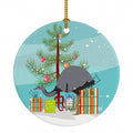 Rhea  Christmas Ceramic Ornament Christmas Tree Hanging Decorations for Home Christmas Holiday, Party, Gift, 3 in, Multicolor