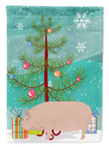 Welsh Pig Christmas Garden Flag Mailbox Decorative Yard Banner Outside Patio Artwork for Flower Beds, Garden Size, Multicolor