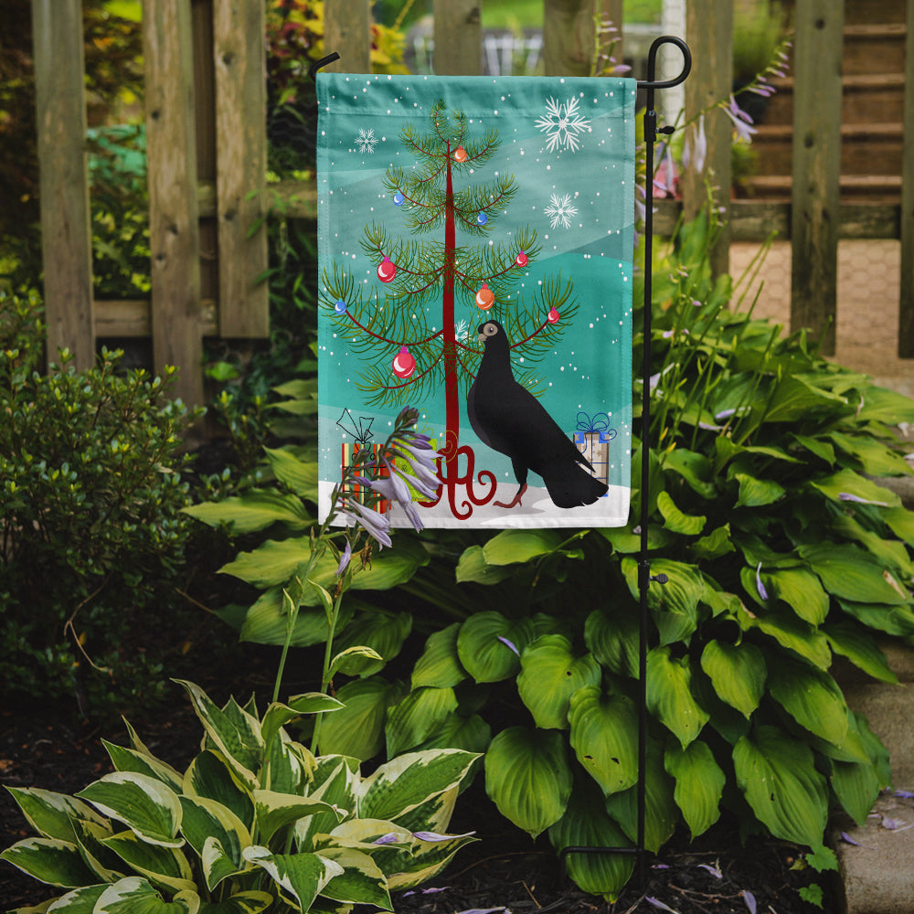 Budapest Highflyer Pigeon Christmas Garden Flag Mailbox Decorative Yard Banner Outside Patio Artwork for Flower Beds, Garden Size, Multicolor