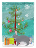 Giant Chinchilla Rabbit Christmas Garden Flag Mailbox Decorative Yard Banner Outside Patio Artwork for Flower Beds, Garden Size, Multicolor
