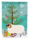 Scottish Blackface Sheep Christmas Garden Flag Mailbox Decorative Yard Banner Outside Patio Artwork for Flower Beds, Garden Size, Multicolor