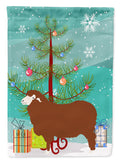 Merino Sheep Christmas Garden Flag Mailbox Decorative Yard Banner Outside Patio Artwork for Flower Beds, Garden Size, Multicolor