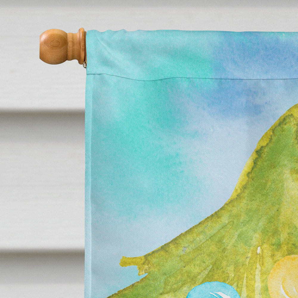 Blenheim Cavalier Spaniel Christmas House Flag 28x40 Porch Sleeve Pole Decorative Outside Yard Banner Artwork Wall Hanging, Polyester