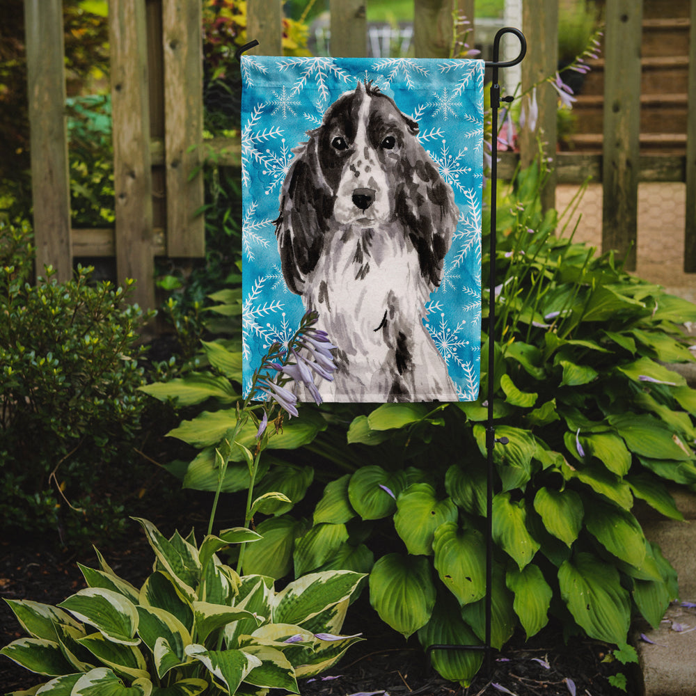 Black Parti Winter Garden Flag Mailbox Decorative Yard Banner Outside Patio Artwork for Flower Beds, Garden Size, Multicolor