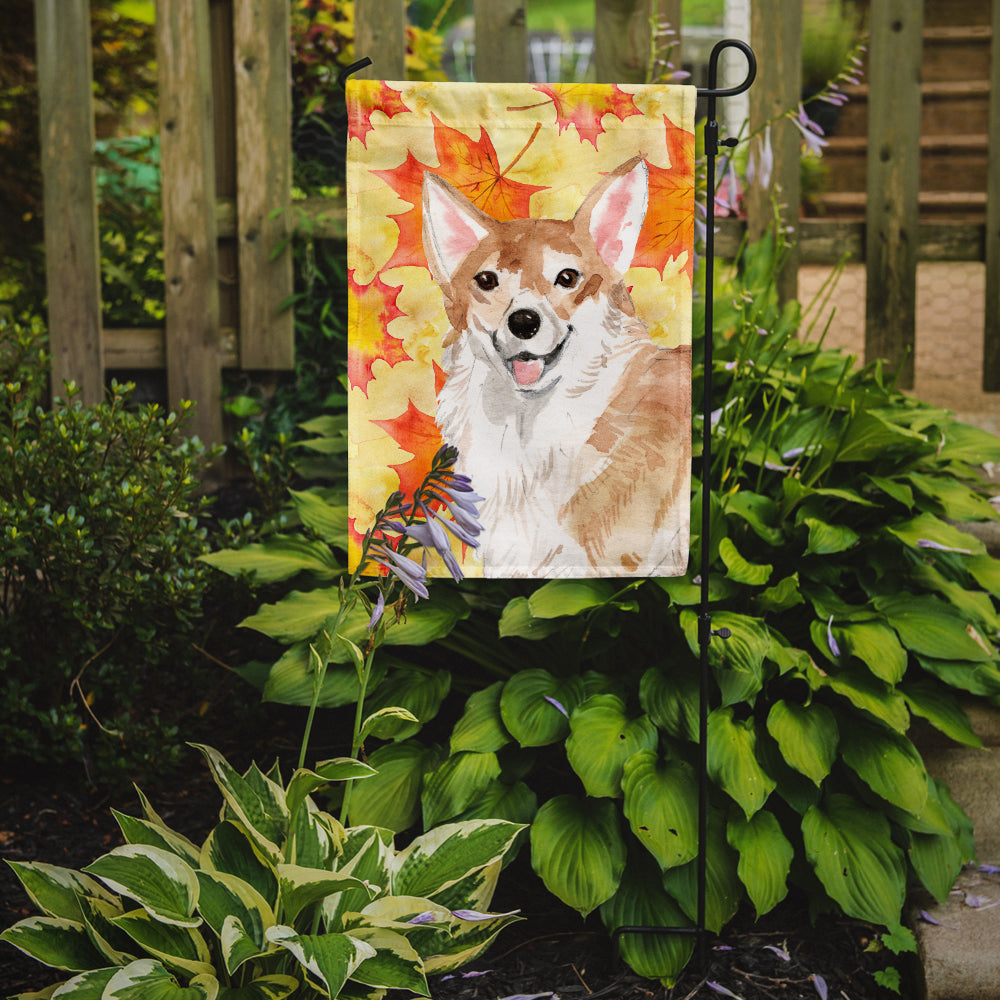 Corgi Fall Garden Flag Mailbox Decorative Yard Banner Outside Patio Artwork for Flower Beds, Garden Size, Multicolor