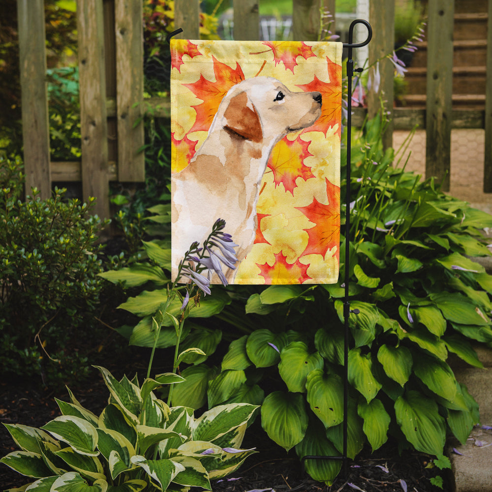 Yellow Labrador #2 Fall Garden Flag Mailbox Decorative Yard Banner Outside Patio Artwork for Flower Beds, Garden Size, Multicolor