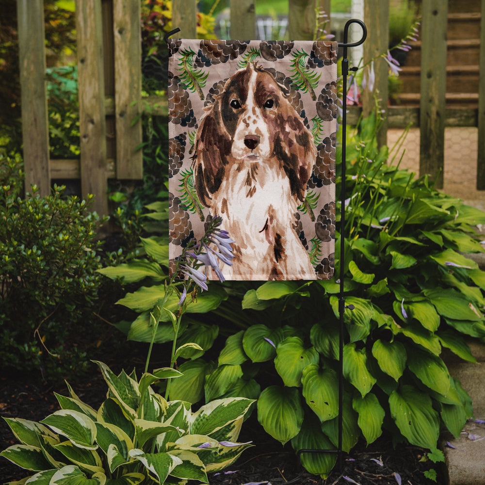 Brown Parti Pine Cones Garden Flag Mailbox Decorative Yard Banner Outside Patio Artwork for Flower Beds, Garden Size, Multicolor