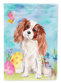 Blenheim Cavalier Spaniel Easter Garden Flag Mailbox Decorative Yard Banner Outside Patio Artwork for Flower Beds, Garden Size, Multicolor