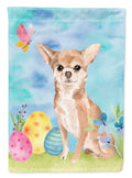 Chihuahua Easter Garden Flag Mailbox Decorative Yard Banner Outside Patio Artwork for Flower Beds, Garden Size, Multicolor