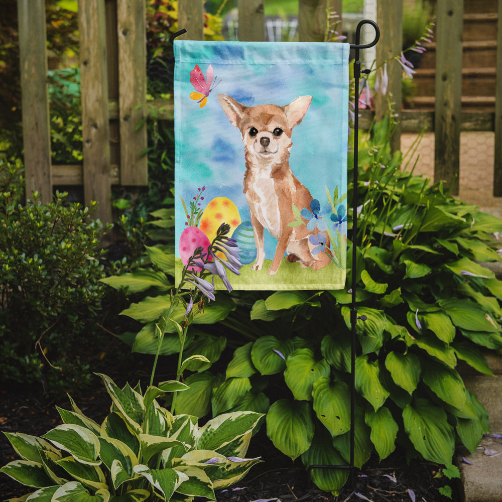 Chihuahua Easter Garden Flag Mailbox Decorative Yard Banner Outside Patio Artwork for Flower Beds, Garden Size, Multicolor