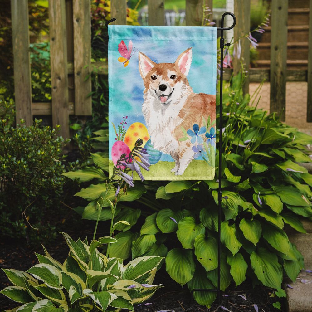 Corgi Easter Garden Flag Mailbox Decorative Yard Banner Outside Patio Artwork for Flower Beds, Garden Size, Multicolor
