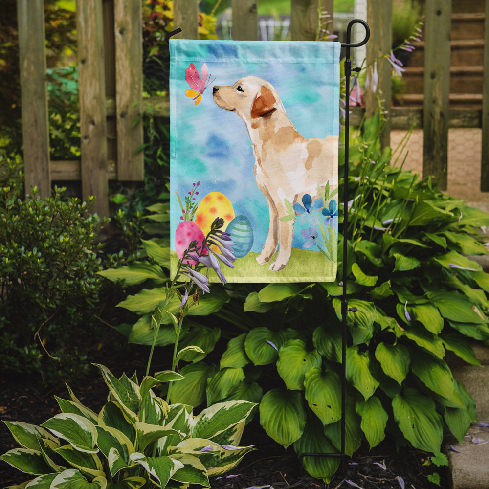 Yellow Labrador #2 Easter Garden Flag Mailbox Decorative Yard Banner Outside Patio Artwork for Flower Beds, Garden Size, Multicolor