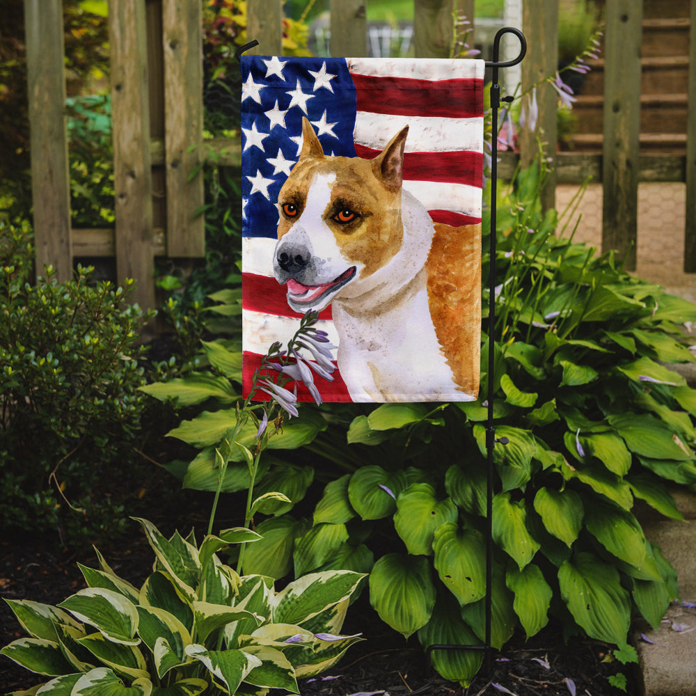 American Staffordshire Patriotic Garden Flag Mailbox Decorative Yard Banner Outside Patio Artwork for Flower Beds, Garden Size, Multicolor