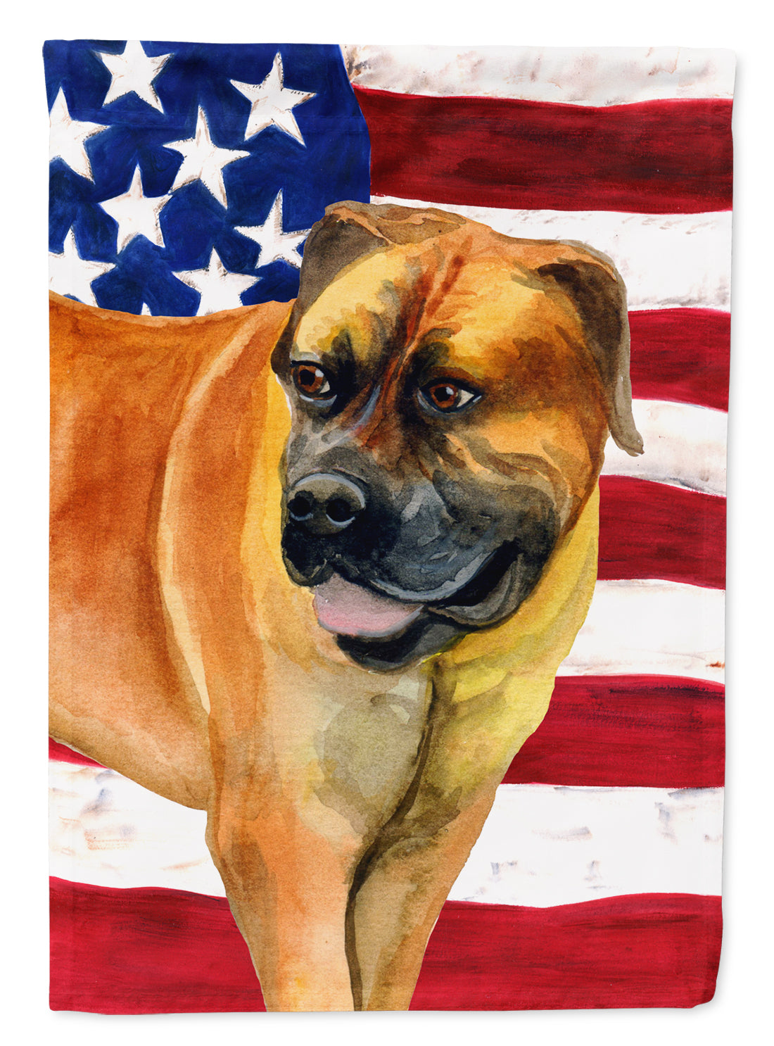 Boerboel Mastiff Patriotic Garden Flag Mailbox Decorative Yard Banner Outside Patio Artwork for Flower Beds, Garden Size, Multicolor