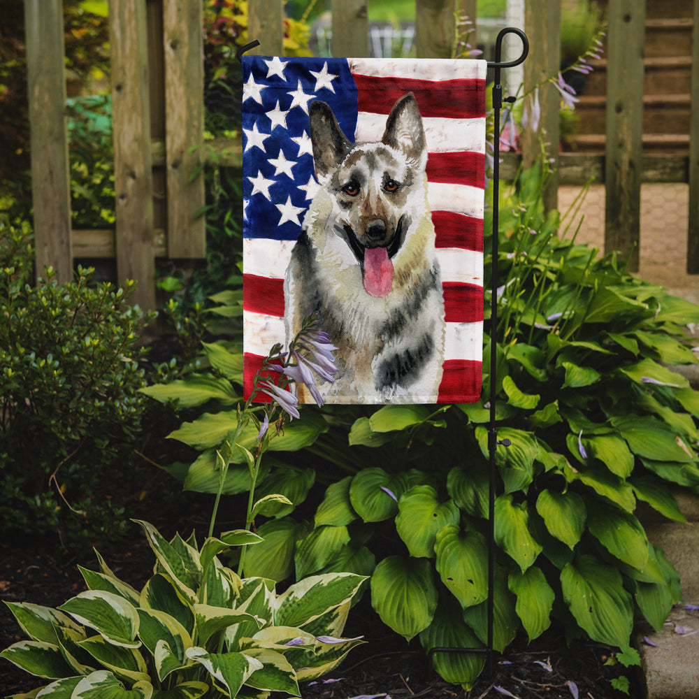East-European Shepherd Patriotic Garden Flag Mailbox Decorative Yard Banner Outside Patio Artwork for Flower Beds, Garden Size, Multicolor
