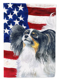 Papillon Patriotic Garden Flag Mailbox Decorative Yard Banner Outside Patio Artwork for Flower Beds, Garden Size, Multicolor