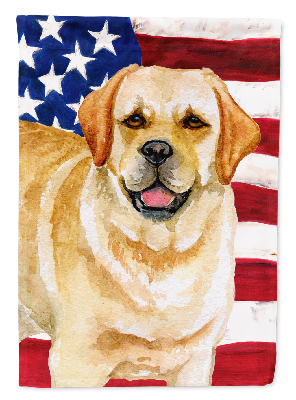 Golden Retriever Patriotic Garden Flag Mailbox Decorative Yard Banner Outside Patio Artwork for Flower Beds, Garden Size, Multicolor