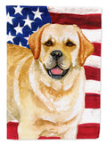 Golden Retriever Patriotic Garden Flag Mailbox Decorative Yard Banner Outside Patio Artwork for Flower Beds, Garden Size, Multicolor